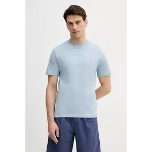 United Colors of Benetton tricou din bumbac culoarea verde, uni, 3MI5J1AF7 imagine