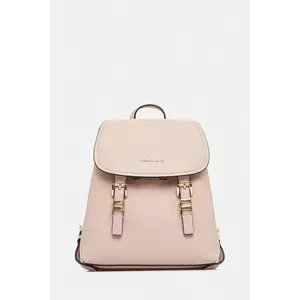MICHAEL Michael Kors ghiozdan de piele QUINN culoarea bej, mic, uni, 30T5GQNB0L imagine