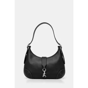 Coach poseta de piele Hamptons culoarea negru, CW642 imagine