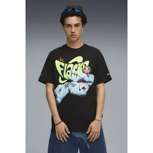 Puma tricou PUMA x A$AP ROCKY culoarea negru, cu imprimeu, 633389 imagine
