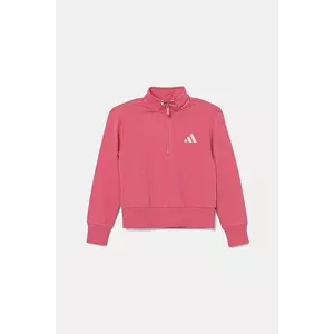 adidas bluză copii culoarea roz, uni, JN2434 imagine