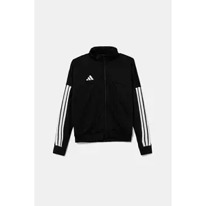 adidas bluză copii culoarea negru, cu imprimeu, JI6174 imagine