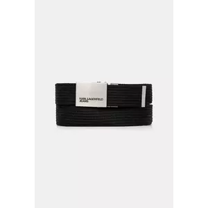 Karl Lagerfeld Jeans curea culoarea negru, A3M33128 imagine