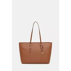 MICHAEL Michael Kors geantă de piele QUINN culoarea maro, 30T5GQNT9L imagine