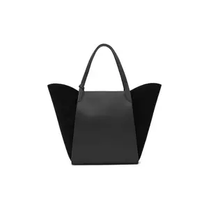 Tous geantă de piele TULIP culoarea negru, 2002301451 imagine