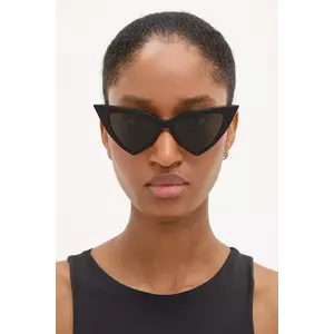 Alexander McQueen ochelari de soare culoarea negru, AM0518S imagine