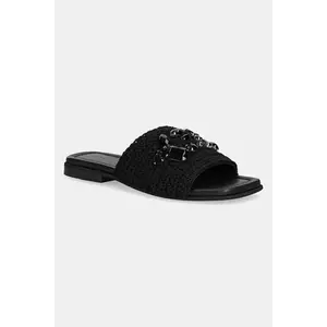 Inuikii papuci Woven Strap Stones culoarea negru, 1004.003.0601.000 / 70104-367 imagine
