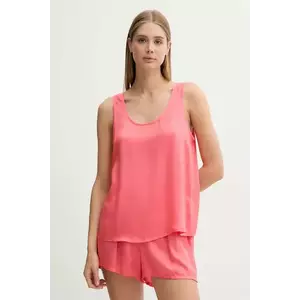 United Colors of Benetton pijama culoarea roz, 41HY3P00S imagine