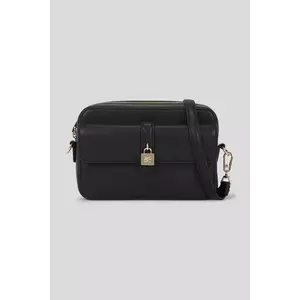 Karl Lagerfeld geantă de piele culoarea negru, A3W30153 imagine