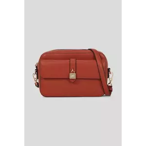 Karl Lagerfeld geantă de piele culoarea rosu, A3W30153 imagine