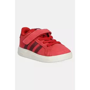 adidas sneakers pentru copii GRAND COURT 00s culoarea rosu, JR0777 imagine