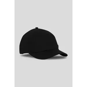 Karl Lagerfeld șapcă de baseball din bumbac culoarea negru, cu imprimeu, A3W33056 imagine