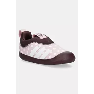 adidas sneakers pentru copii MONOFIT MINNIE culoarea roz, JP7678 imagine