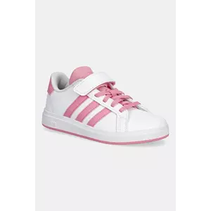 adidas sneakers pentru copii GRAND COURT 2.0 culoarea alb, JQ8002 imagine