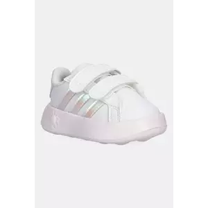 adidas sneakers pentru copii GRAND COURT 2.0 culoarea alb, JQ5657 imagine