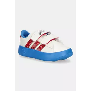 adidas sneakers pentru copii GRAND COURT SPIDER-MAN culoarea bej, JQ8072 imagine