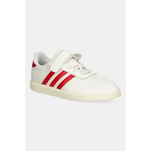 adidas sneakers pentru copii BREAKNET SLEEK culoarea bej, JQ3061 imagine