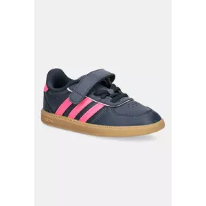 adidas sneakers pentru copii BREAKNET SLEEK culoarea bleumarin, JQ3060 imagine