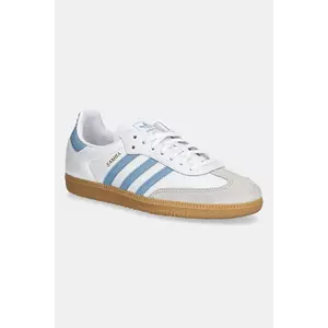 adidas Originals sneakers pentru copii SAMBA OG culoarea alb, JQ2832 imagine