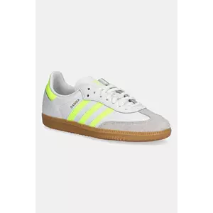 adidas Originals sneakers pentru copii SAMBA OG culoarea alb, JQ2830 imagine