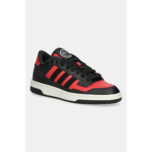 adidas Originals sneakers pentru copii RAPID COURT LOW culoarea negru, JR1020 imagine