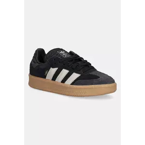 adidas Originals sneakers din piele Samba XLG culoarea negru, JS3825 imagine