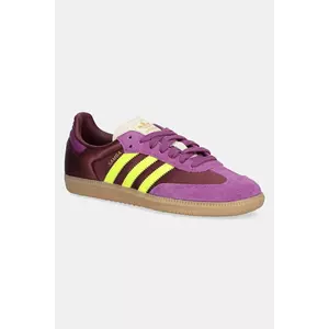 adidas Originals sneakers Samba OG culoarea violet, JS1316 imagine