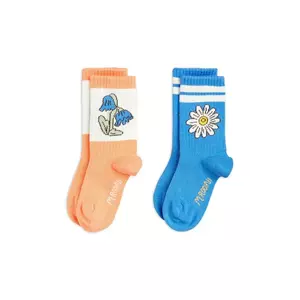 Mini Rodini șosete copii Flower 2-pack 2566010300 imagine