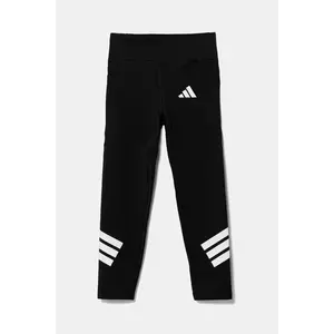adidas leggins copii culoarea negru, cu imprimeu, JJ1000 imagine