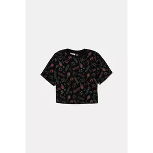 adidas tricou culoarea negru, cu imprimeu, JM0820 imagine