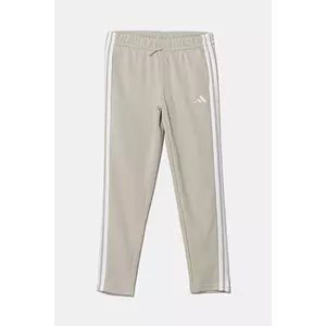 adidas pantaloni de trening pentru copii culoarea bej, cu imprimeu, KB7305 imagine