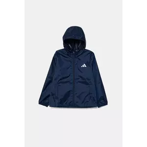 adidas geacă copii culoarea bleumarin, JV5818 imagine