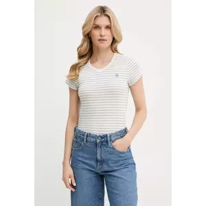 G-Star Raw tricou din bumbac culoarea verde imagine