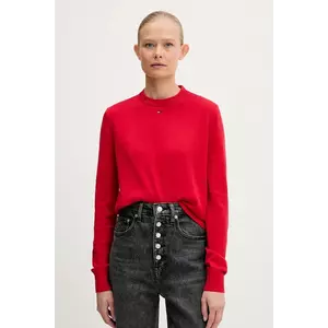Tommy Jeans pulover de bumbac light, DW0DW20159 imagine