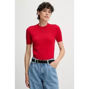 Tommy Jeans pulover de bumbac culoarea bleumarin, DW0DW19336 imagine