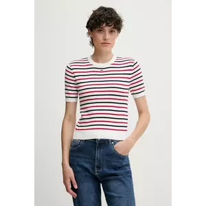 Tommy Jeans pulover de bumbac culoarea bleumarin, DW0DW19336 imagine