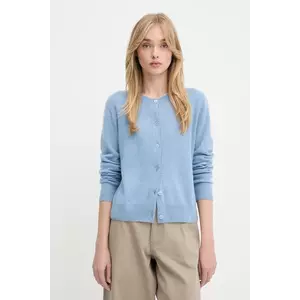 Samsoe Samsoe cardigan din lână SABOSTON culoarea gri, light, F24400186 imagine