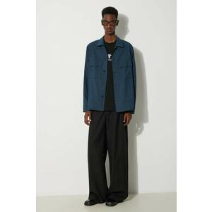 Paul Smith jachetă de cămașă din lână culoarea turcoaz, de tranzitie, M1R-703Y-M02212 imagine