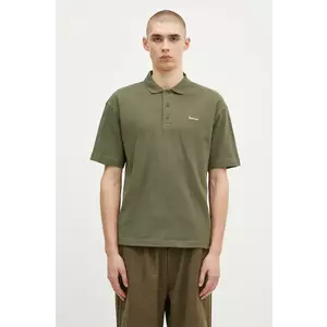 Barbour polo de bumbac Dunand OS Polo Shirt culoarea verde, neted, MML1426 imagine
