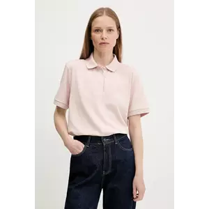 Barbour tricou polo Bowford culoarea bej, LML0886PI35 imagine