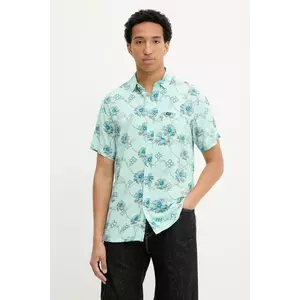 Rip Curl cămașă culoarea turcoaz, cu guler clasic, regular, 04NMSH imagine