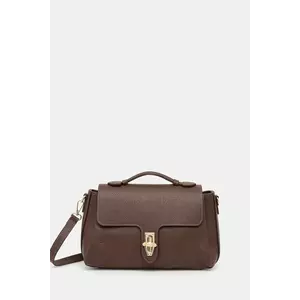 Answear Lab poseta de piele culoarea maro imagine