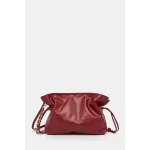 Answear Lab poseta de piele culoarea rosu imagine