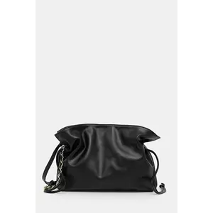 Answear Lab poseta de piele culoarea negru imagine