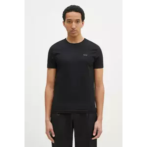 Paul Smith tricou din bumbac 3-pack bărbați, culoarea negru, melanj, M1A-389-M3PK imagine