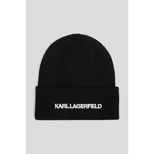 Karl Lagerfeld căciulă culoarea negru, A3W33143 imagine