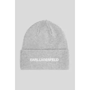 Karl Lagerfeld căciulă culoarea gri, A3W33143 imagine