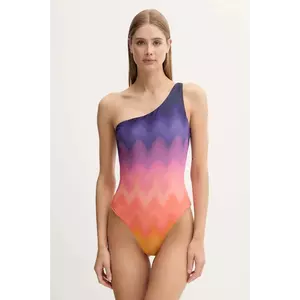 Silvian Heach costum de baie dintr-o bucată MATIALI culoarea violet, cupa moale, CVP25104CO imagine