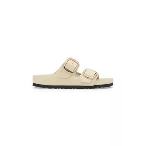 Birkenstock papuci Arizona Exq Big Buckle culoarea bej, 1027850 imagine