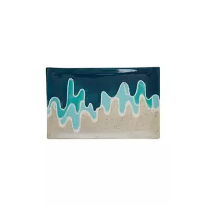 home & lifestyle farfurie de servire 3 x 32 x 20 cm imagine